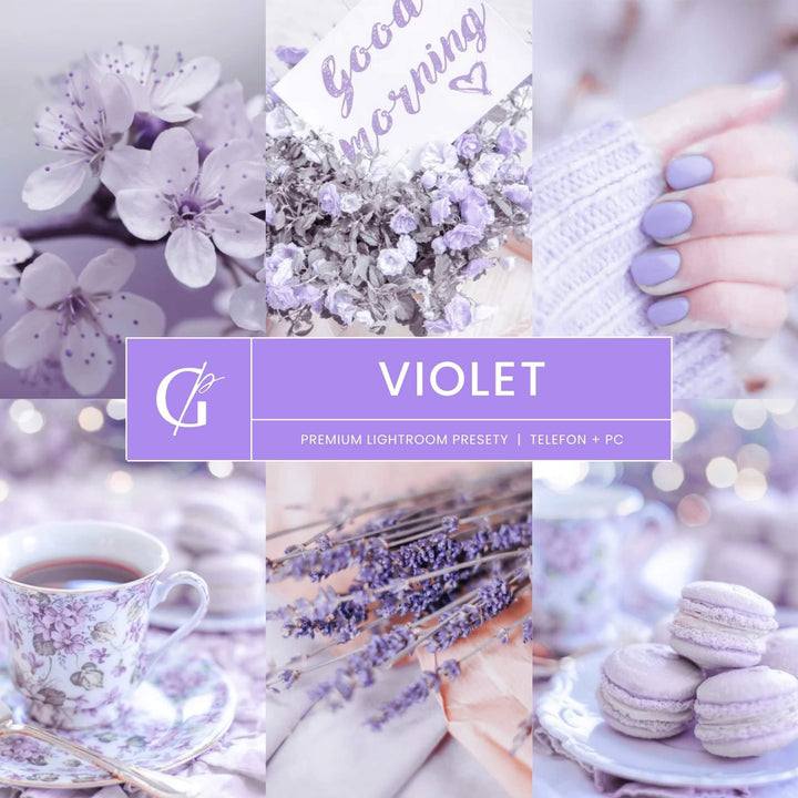 Violet Lightroom Presets